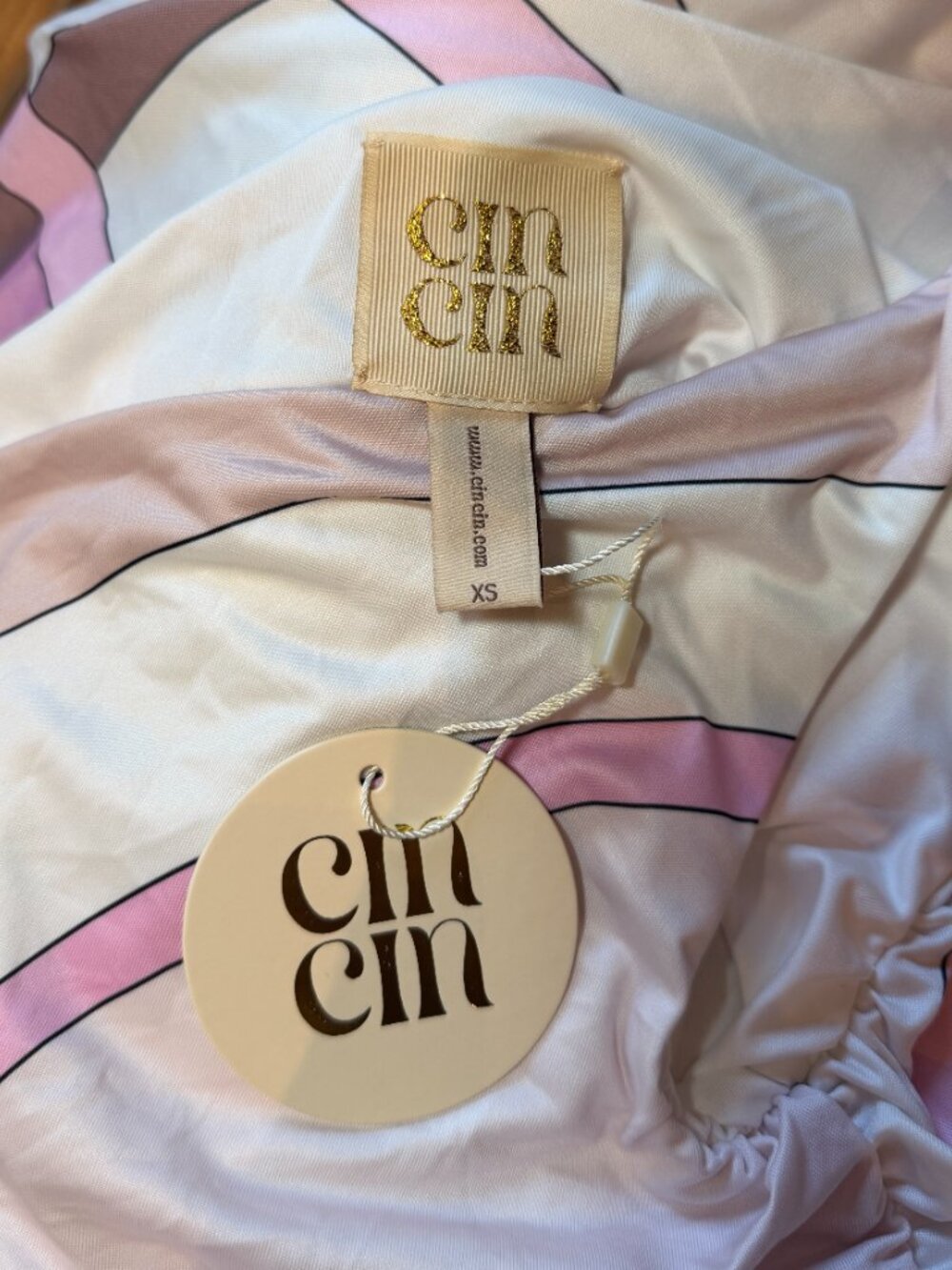 NWT Cin Cin Antibes Elegant Set XS Cleo Crop Top and City Maxi Skirt - Picture 8 of 11